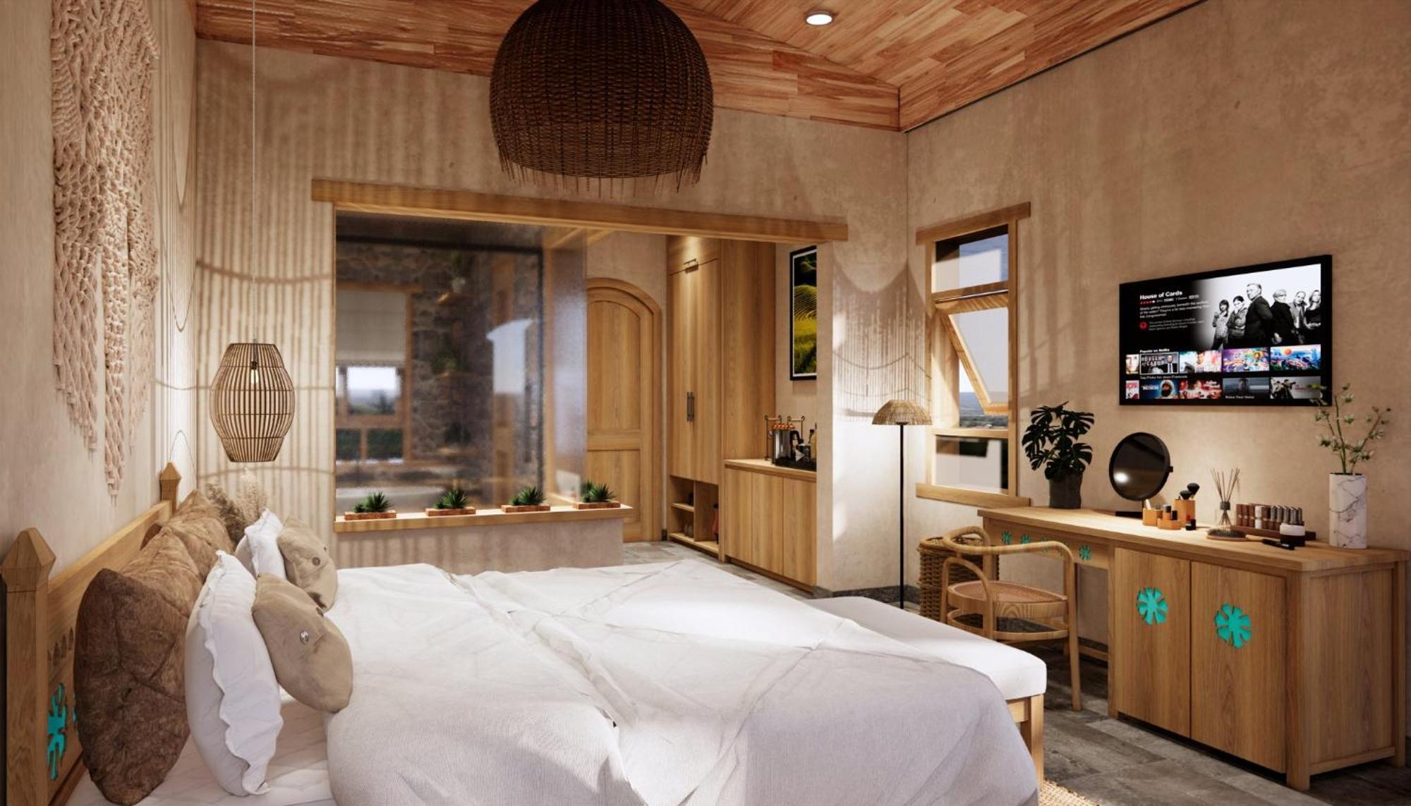 Sky Bay Lodge Ha Giang Exterior foto